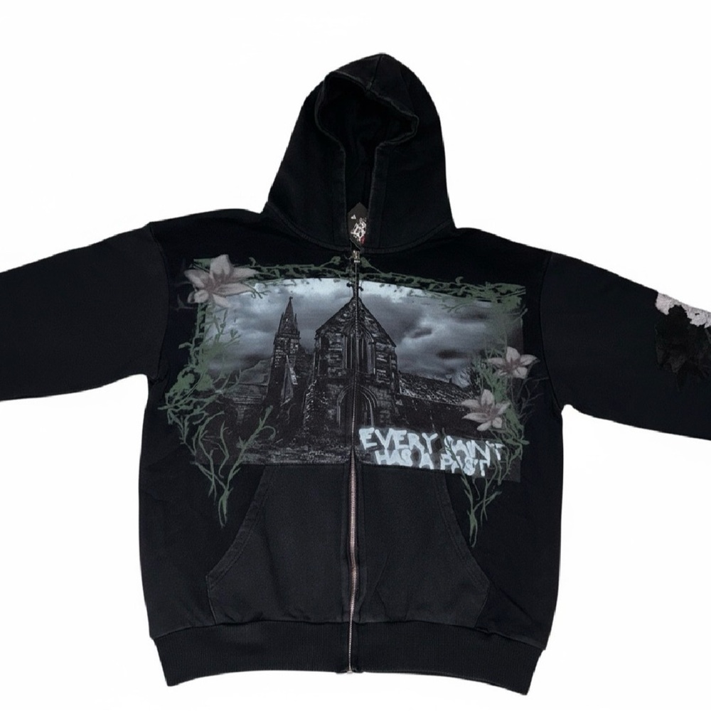 Every Paint Black Graphic Hoodie